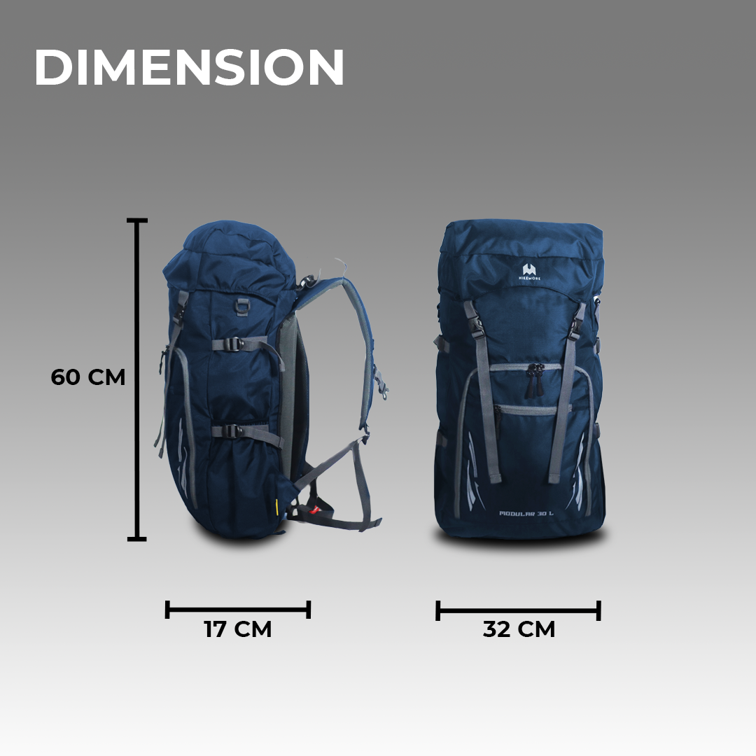 Jual Hikemore Tas Ransel Backpack Travel Semi Carrier Modular Camping ...