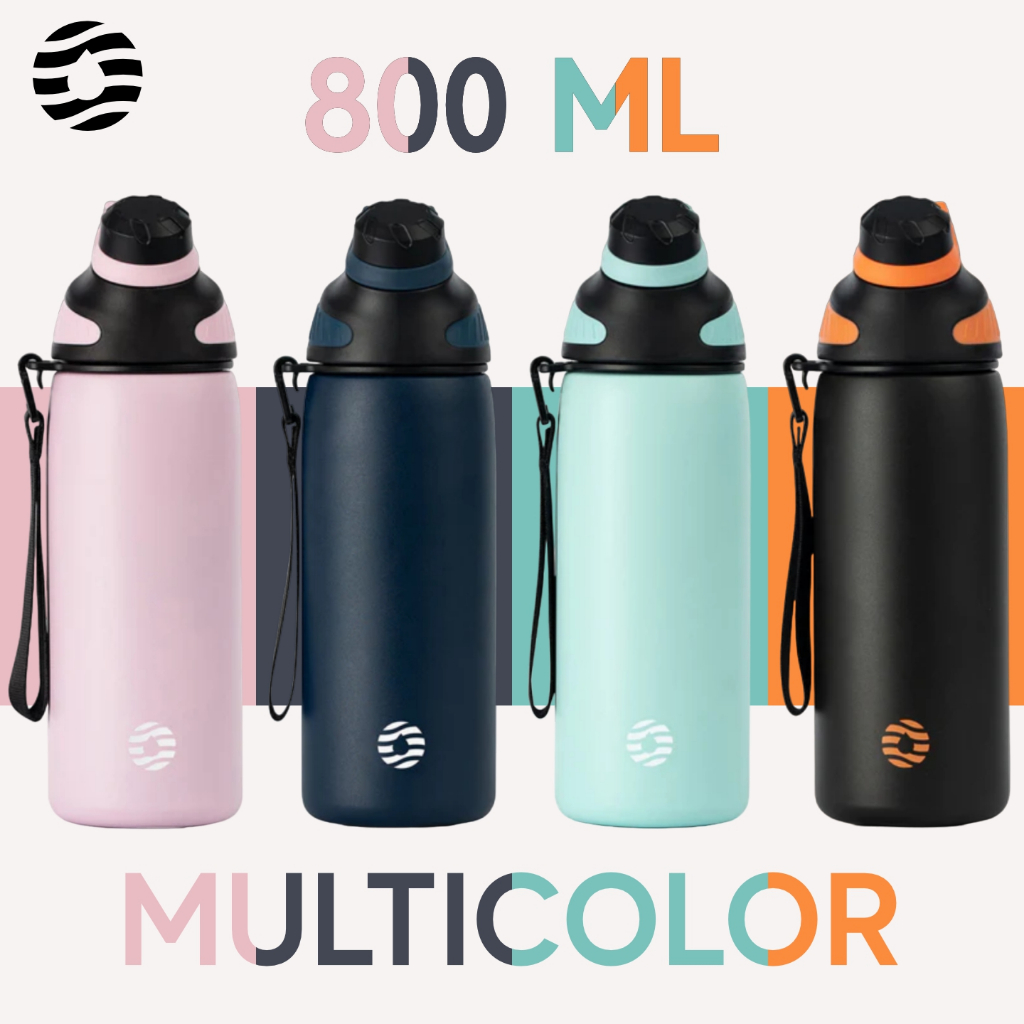 Jual FJbottle - SR2106 Botol Portable Olahraga Stainless Steel 800ML ...