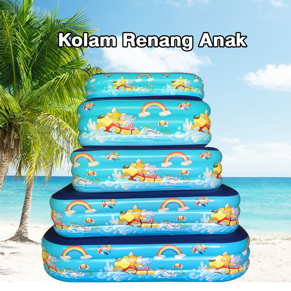 Jual WETECH Kolam Renang Anak Jumbo 3 Meter 3-Ring Kolam Renang Anak