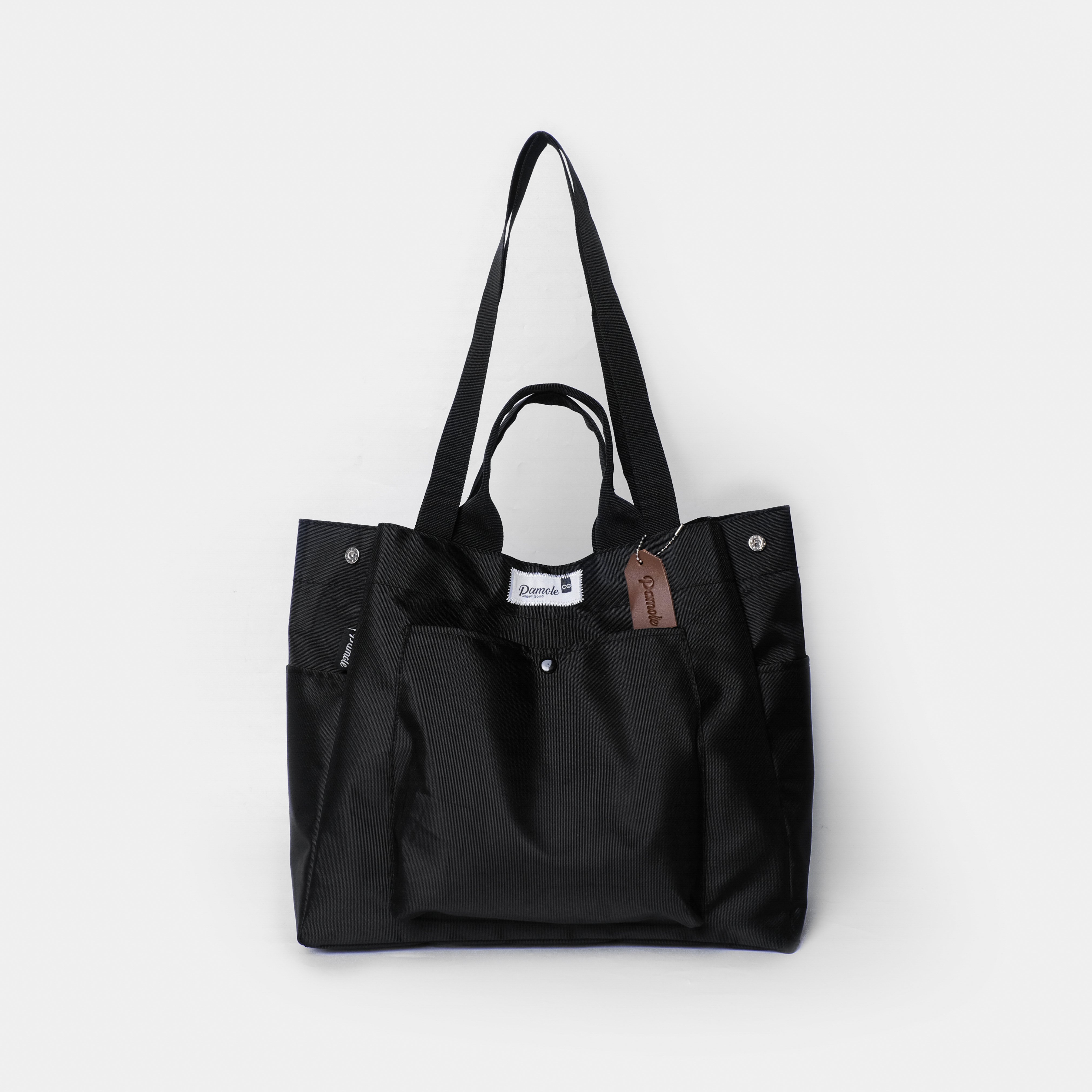 Jual Pamole Totebag Bahan Cordura Tote Bag Kuliah Totebag Kerja - Eva ...