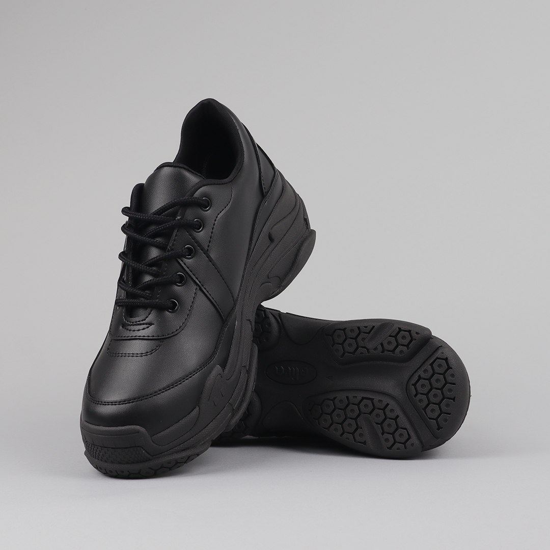 Jual ELIRA Sepatu Chunky Sneakers Wanita DUSTIN Black White Cream ...
