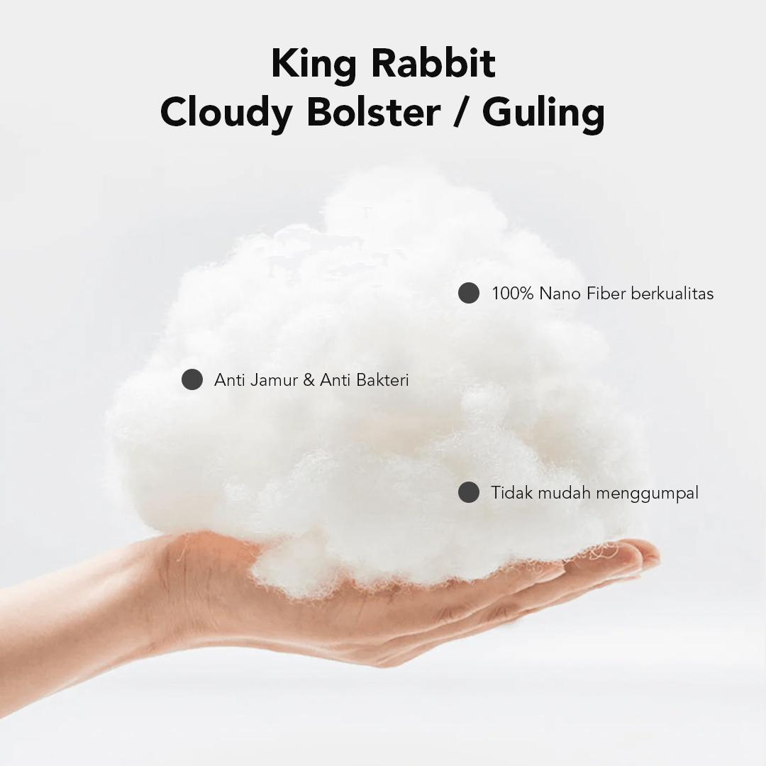 Jual King Rabbit Cloudy Bolster /Guling 25x85cm | Shopee Indonesia