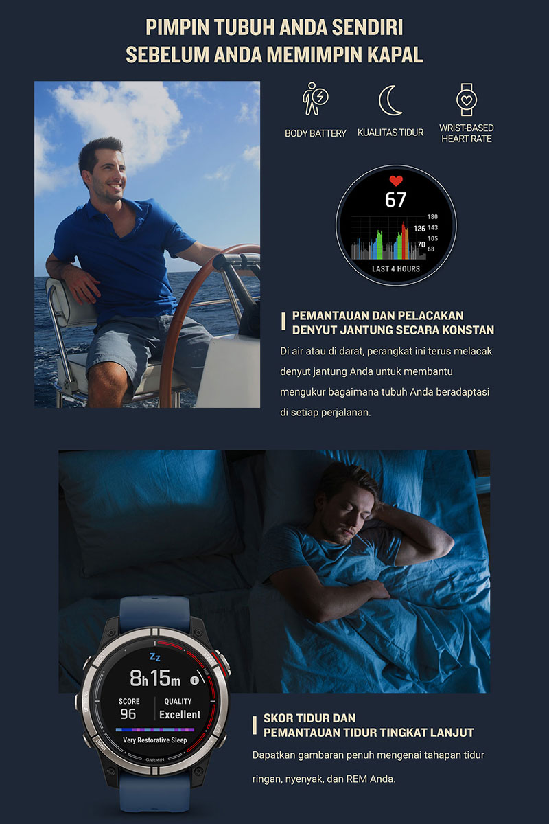 Jual Garmin Quatix Pro Blue Shopee Indonesia