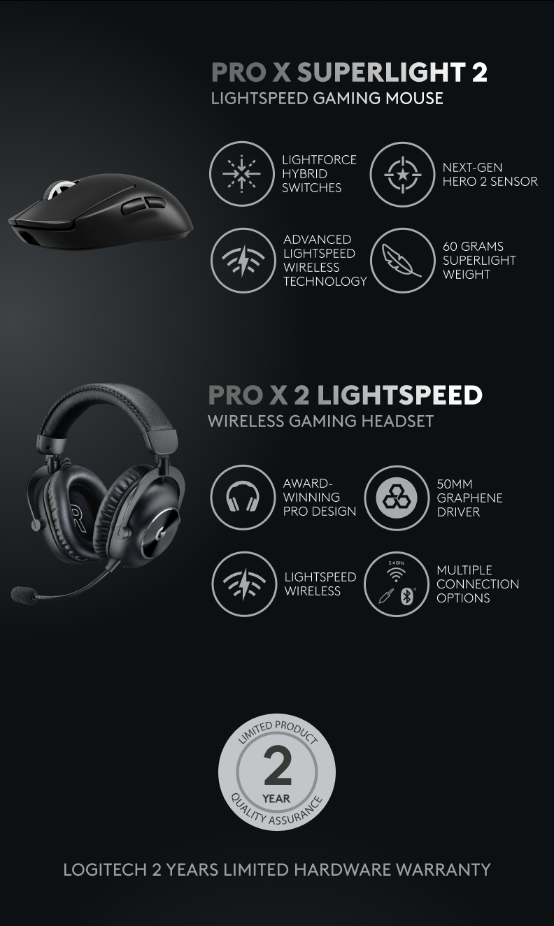 Jual Logitech G PRO X 60 LIGHTSPEED Keyboard Wireless Tactile with