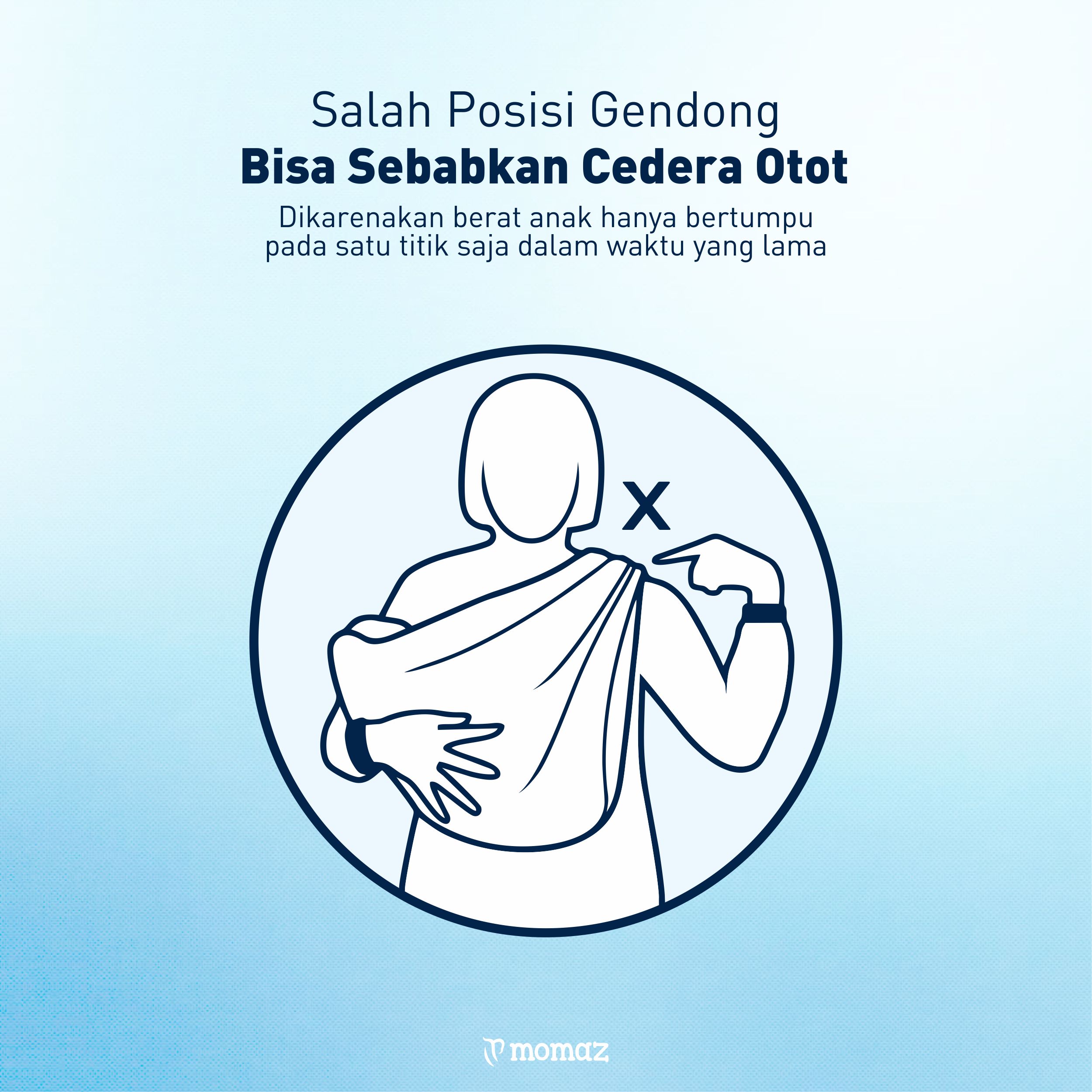 Jual Momaz Gendongan Bayi Newborn - Gendongan Mshape Bayi