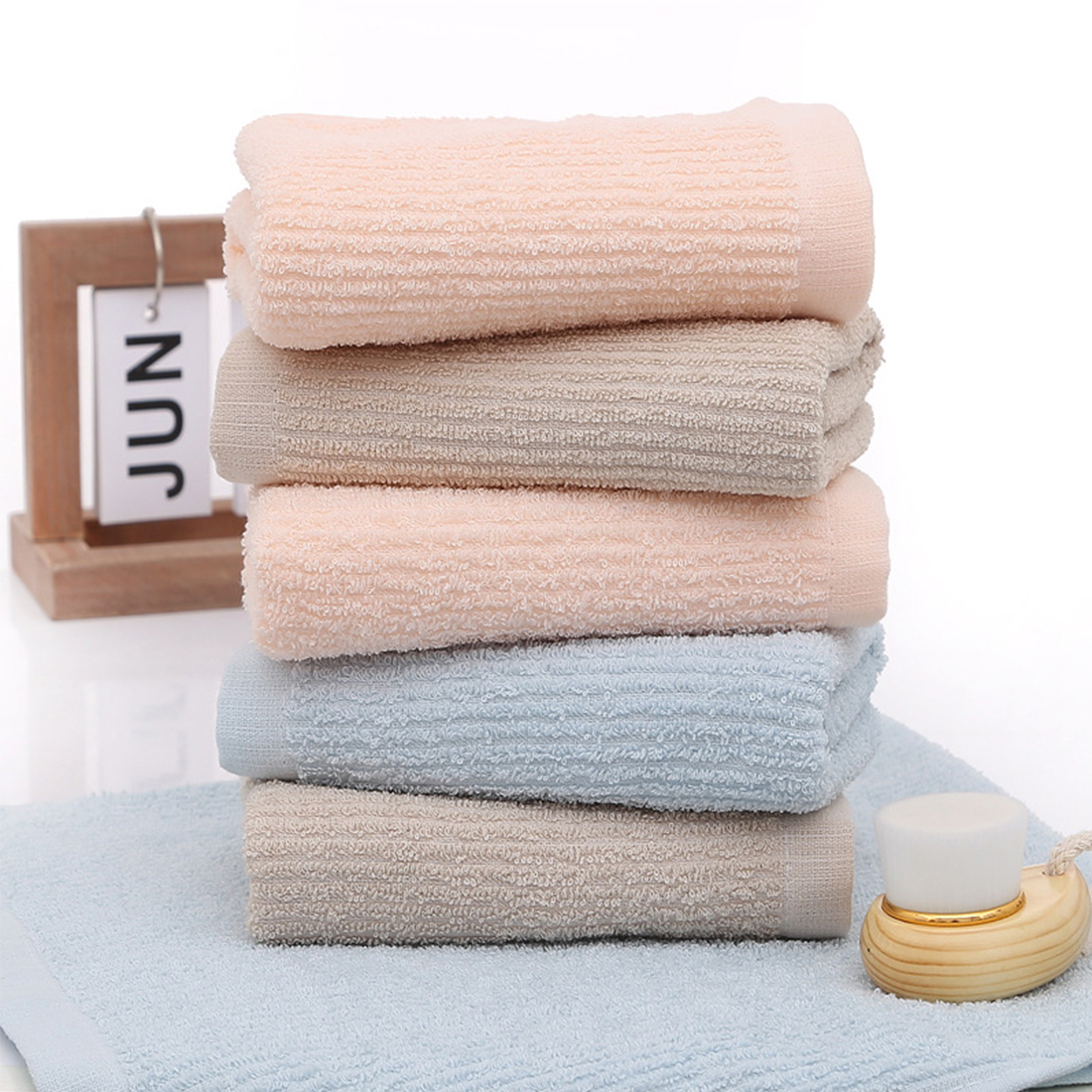 Jual MINISO Pure Cotton Towel Face Towels Handuk Katun Murni Penyerap ...