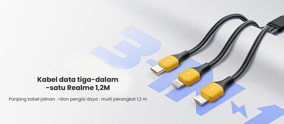 Jual realme 18W/10W Power Adapter+realme Micro USB Type C Cable ...