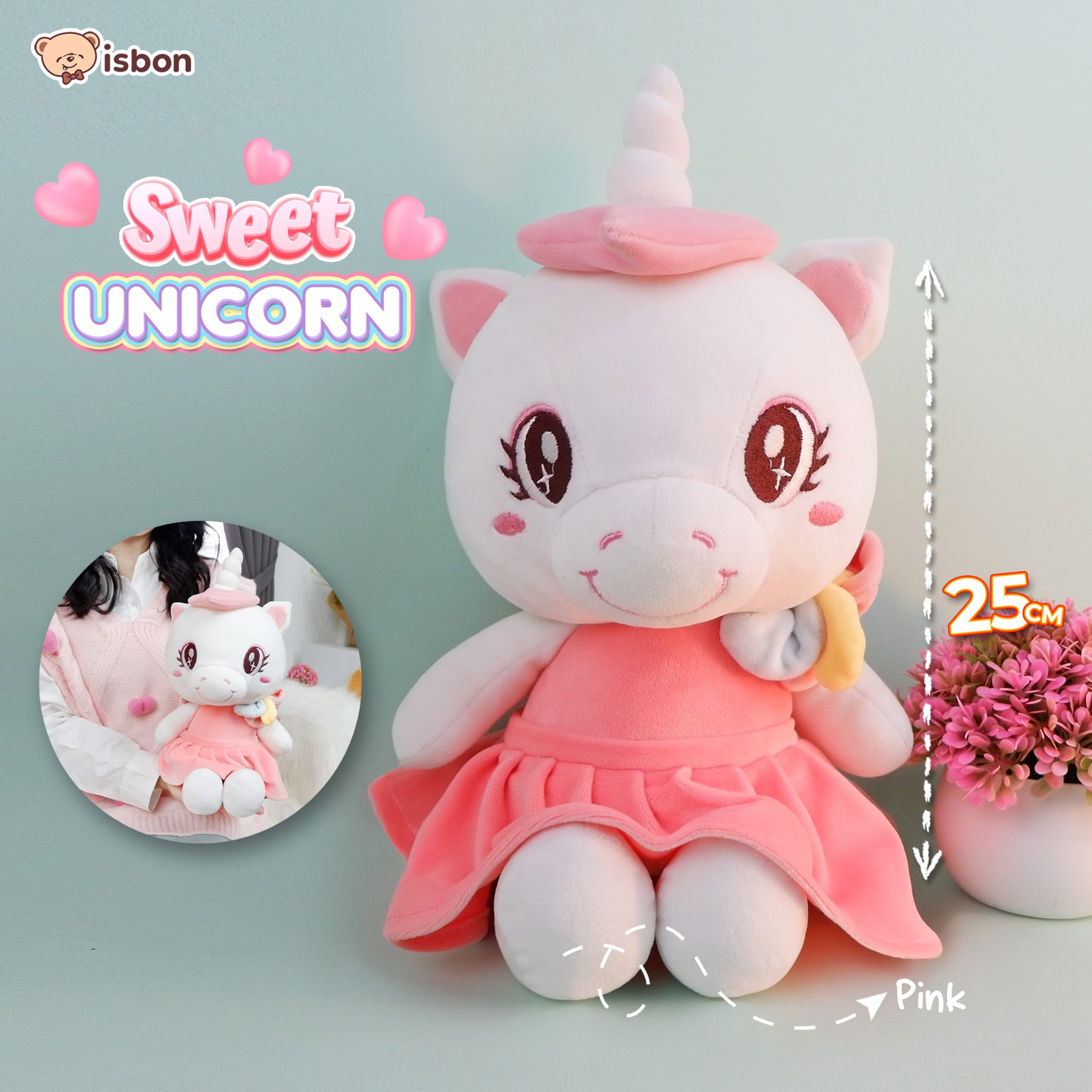 Jual ISTANA BONEKA Floopy Sweet Unicorn Kuda Pony Bertanduk Untuk Bayi ...