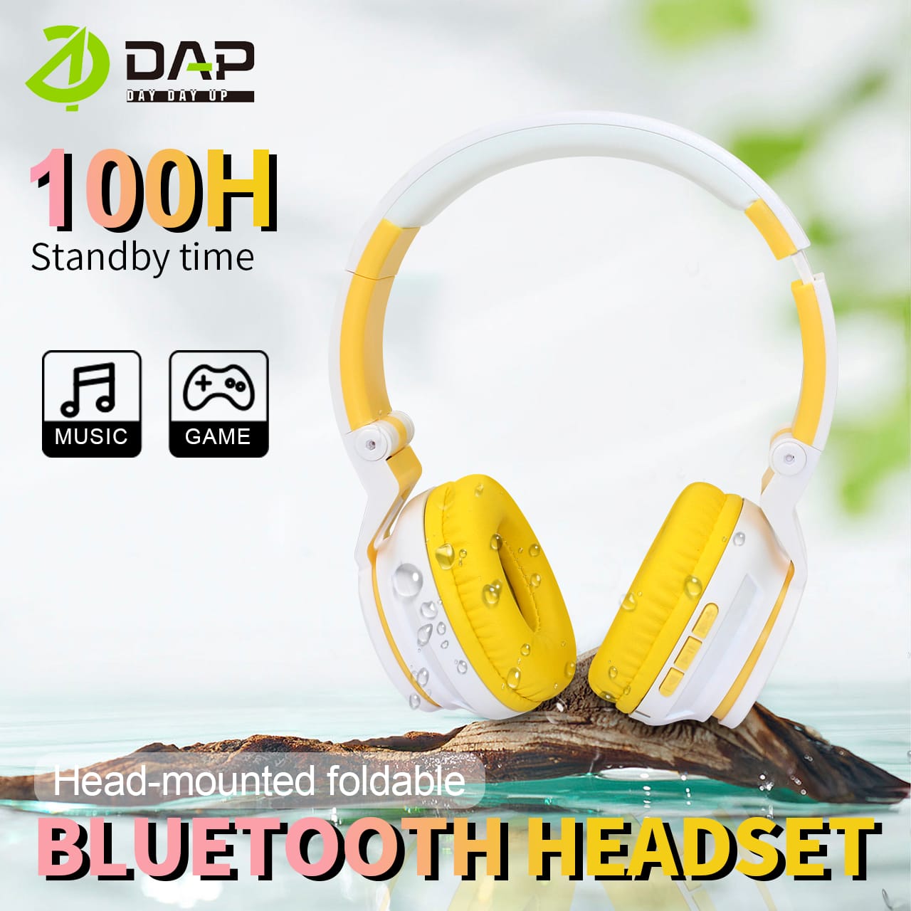 Jual DAP Headphone D-T09 Wireless Headset Bluetooth Earphone Super Bass ...