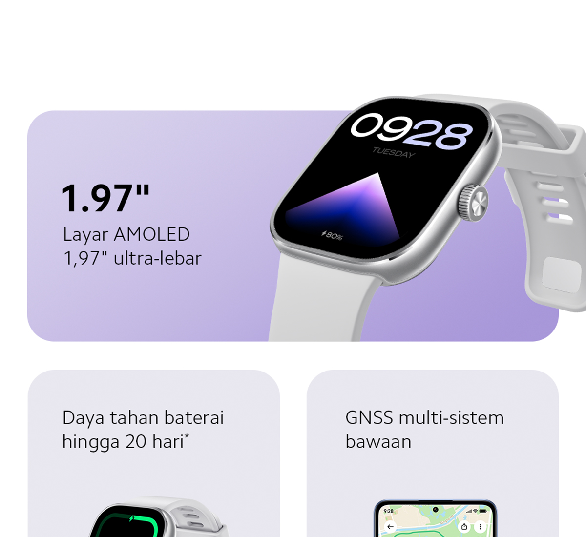 Jual Xiaomi Redmi Watch Layar AMOLED 1,97