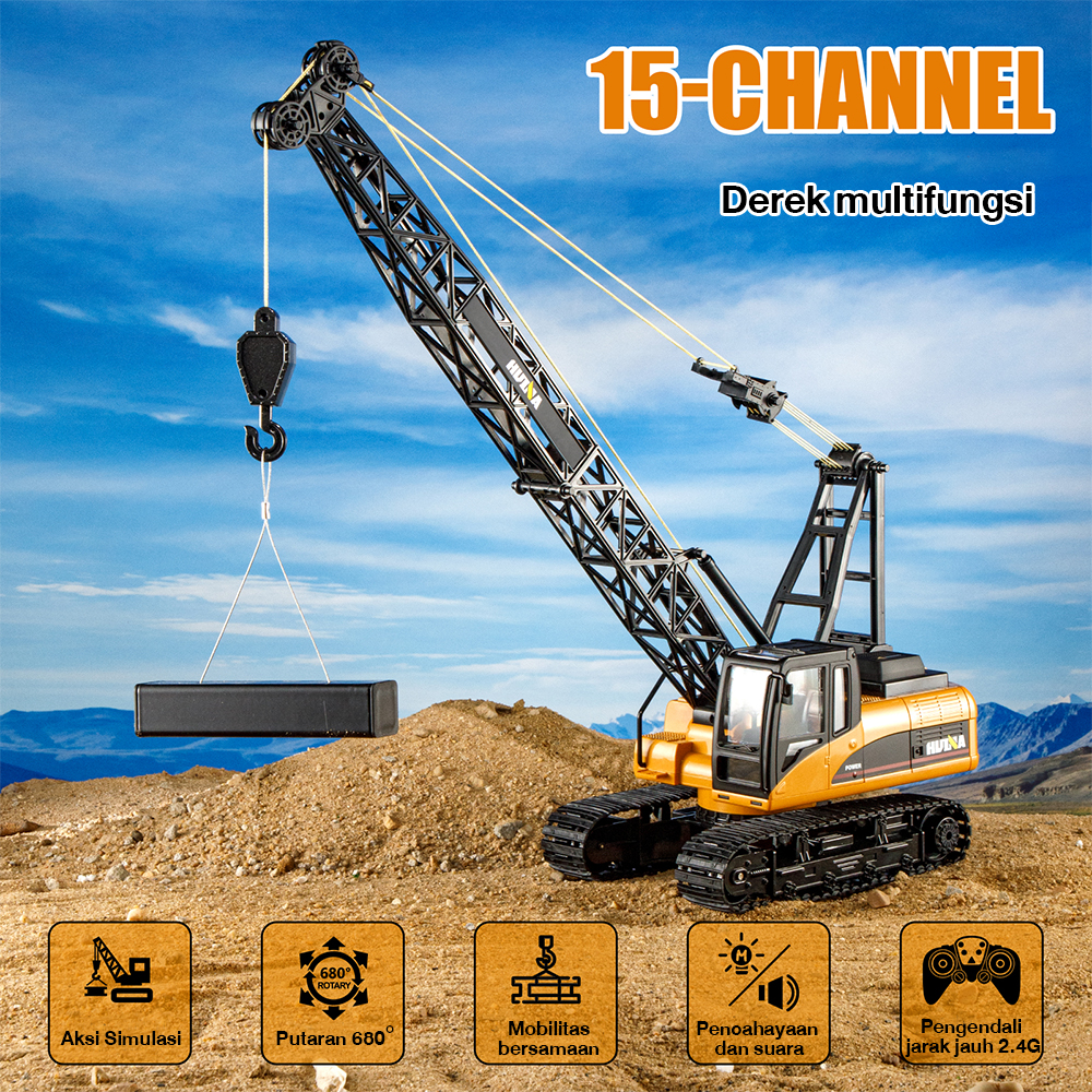 Jual Tatajoy Eskavator Remote Control Besar 15 Channel 3-in-1 ...
