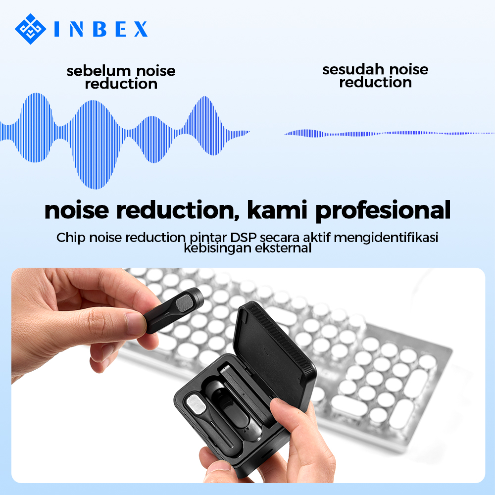 Jual INBEX IM-5 Sistem Mikrofon Nirkabel Mikrofon Nirkabel, Peredam ...