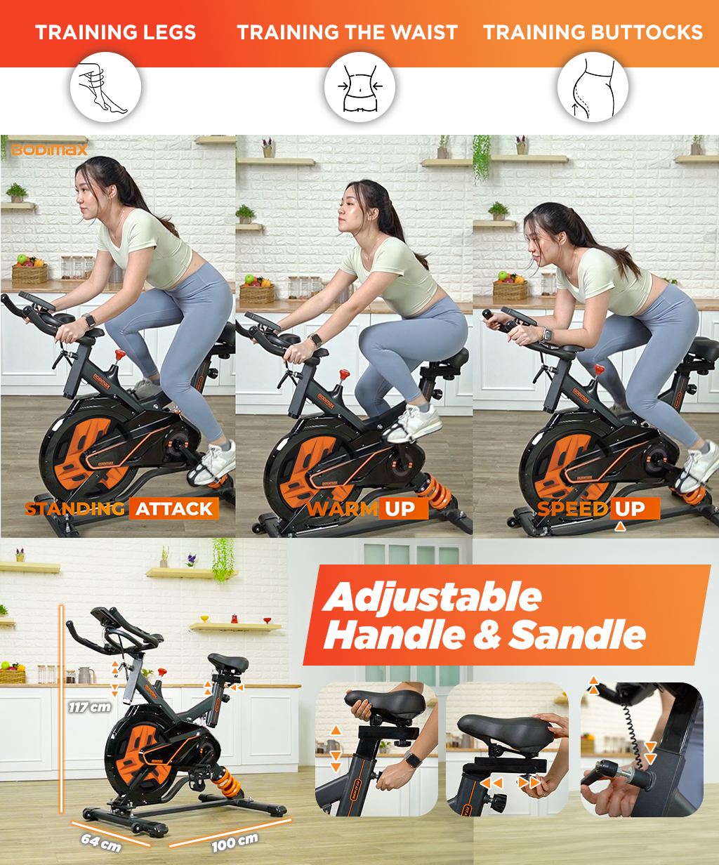 Jual BODIMAX SWING RACER / SEPEDA STATIS / SPINNING BIKE / ALAT GYM ...