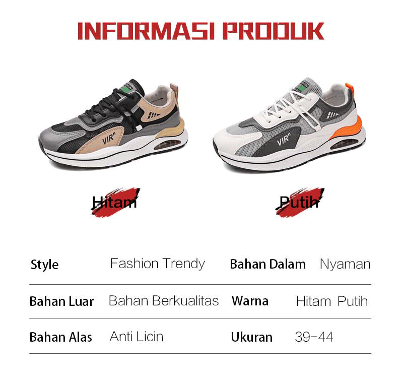 Jual Keeping Sepatu Sneakers Pria Original 100% Sepatu Pria 2025 Putih