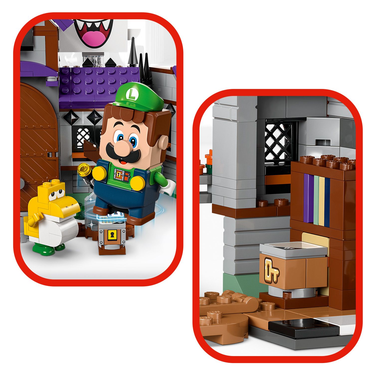 Haunted Mansion Lego Super Mario And Luigi 71436 King Boo's