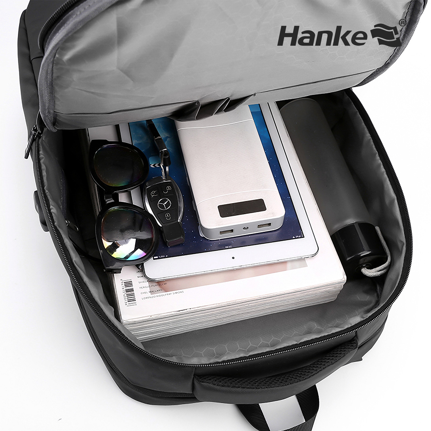 Jual Hanke Tas Ransel Backpack Pria Kasual Laptop & Pakaian BK2105 ...