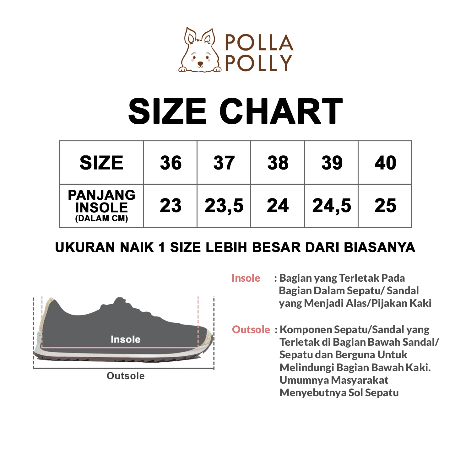 ukuran sepatu us size cm
