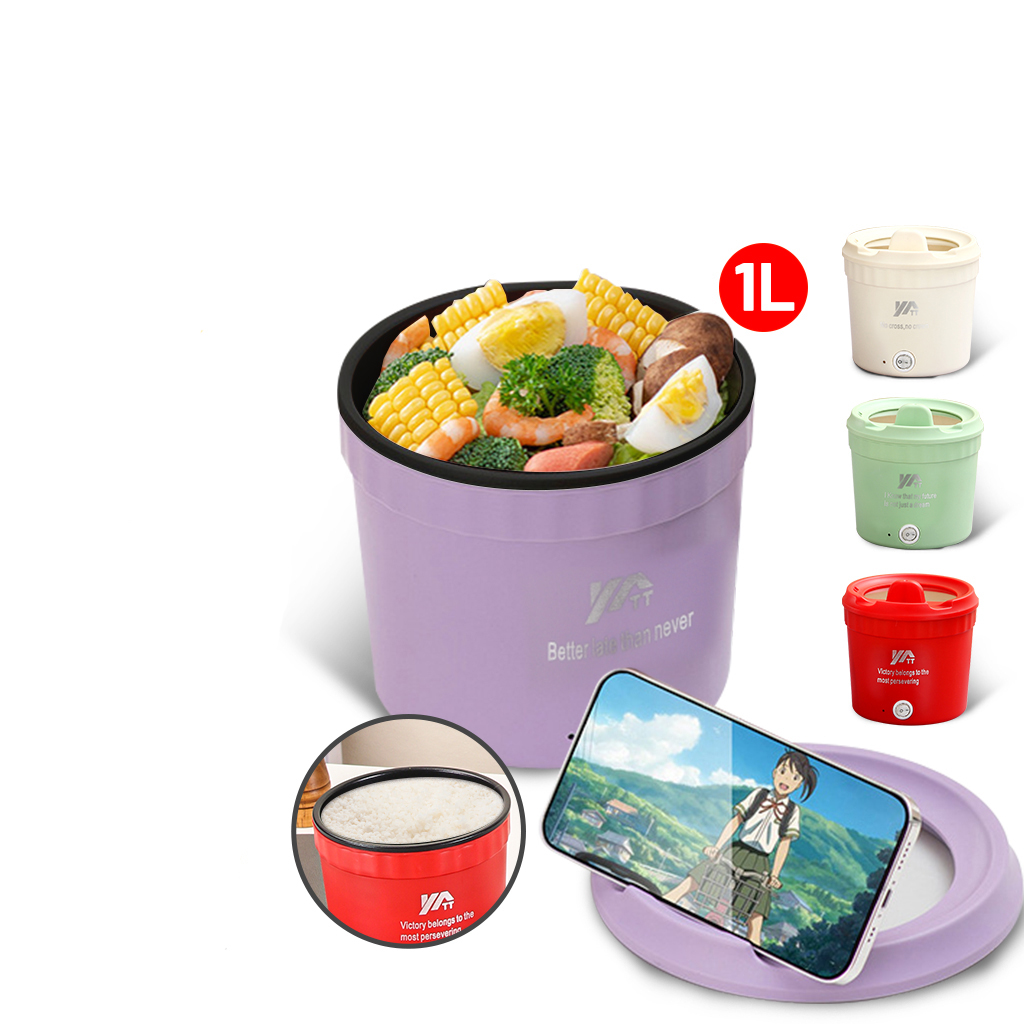 Jual RTL Panci Listrik 1L Mini Rice Cooker Serbaguna Electric Cooking ...