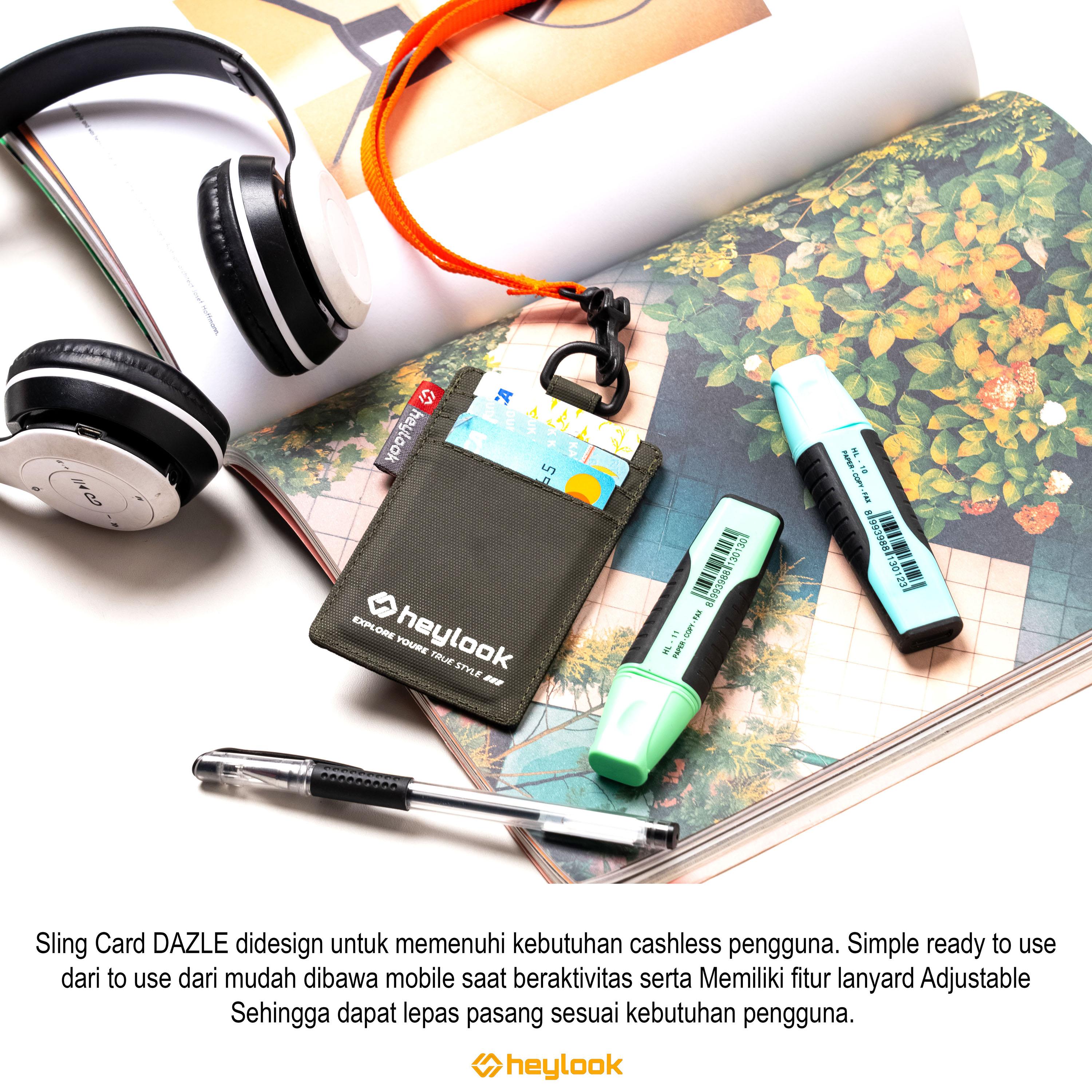 Jual HEYLOOK Official - Sling Card Holder DAZLE Neck Bag Dompet Kartu ...