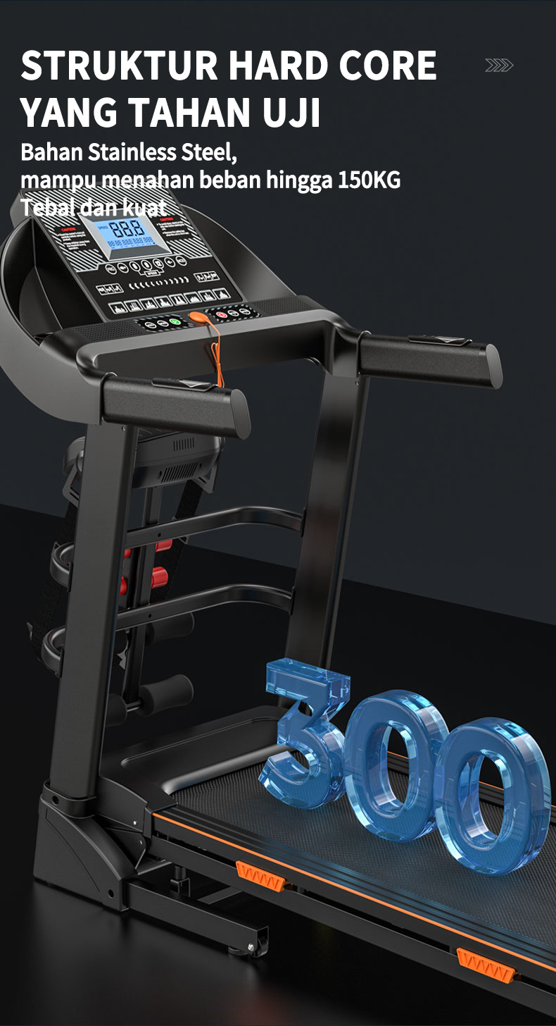 Jual Keep Going Max- Treadmill Elektrik / Peralatan Gym Kokoh dan Tahan ...