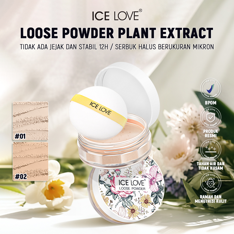 Jual ICELOVE Plant Extract + Nourishing + Oil Control 24H + Tahan Air ...