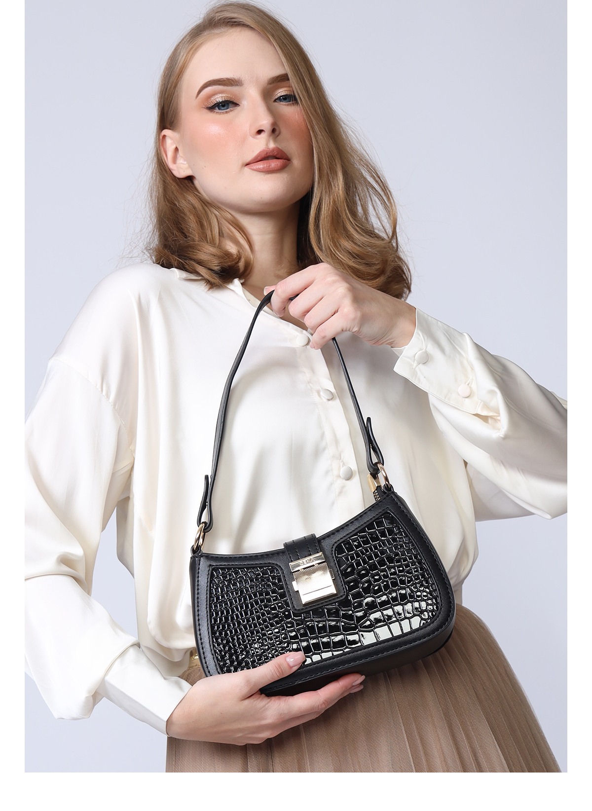 Jual CEKA Tas Wanita Sling Bag Tas Underarm Bag Shoulder Bag Bahu Kulit ...