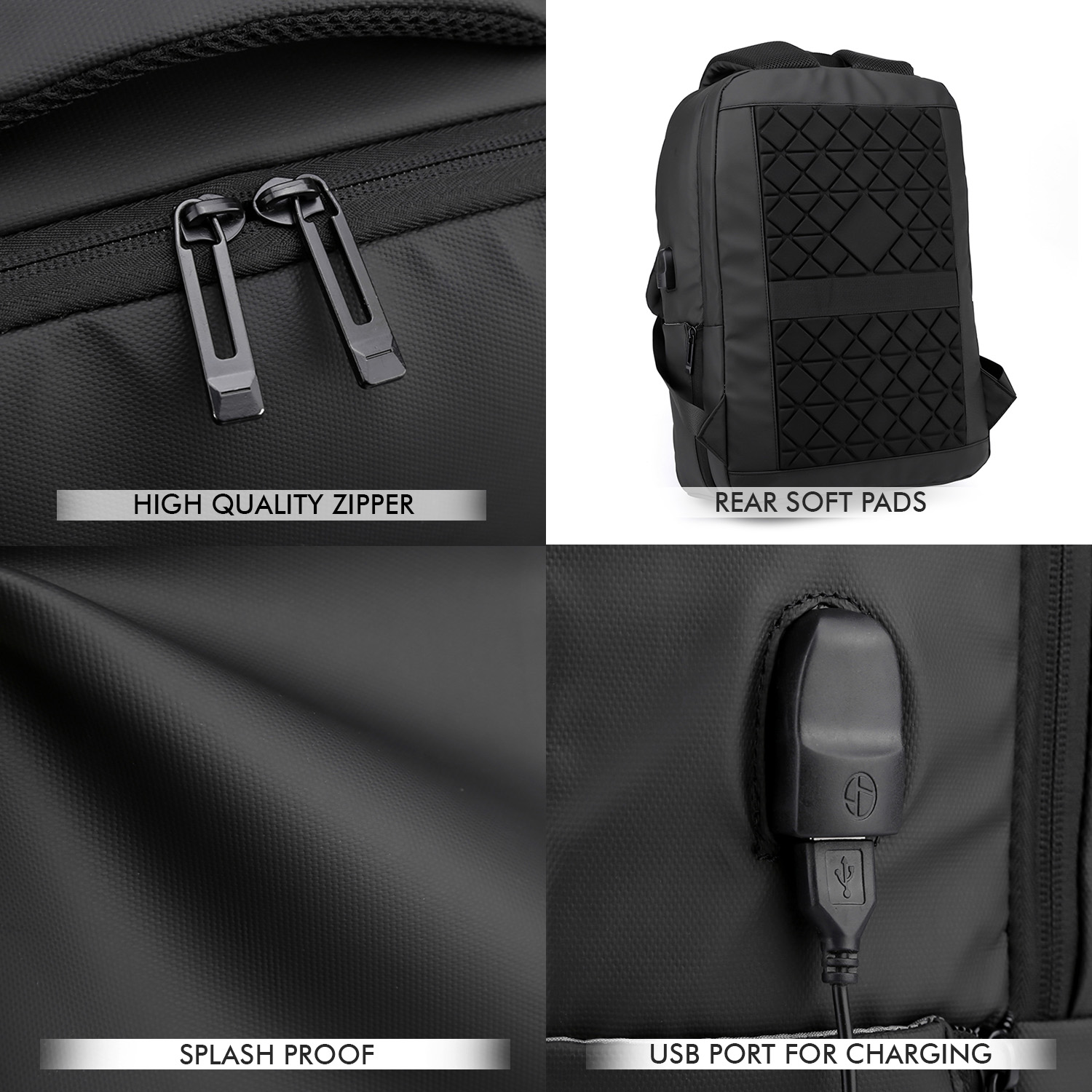 Jual Hanke Tas Ransel Backpack Pria Kasual Laptop & Pakaian BK2105 ...