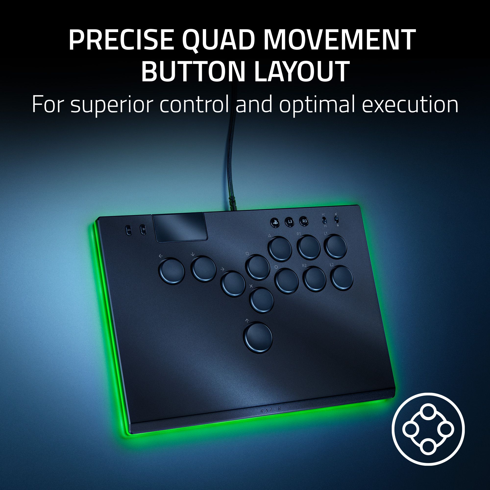 Jual Razer Kitsune - All-Button Optical Arcade Gaming Controller ...