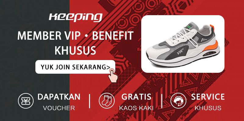 Jual Keeping Sepatu Sneakers Pria Lari Sepatu Pria Putih Sepatu Kets