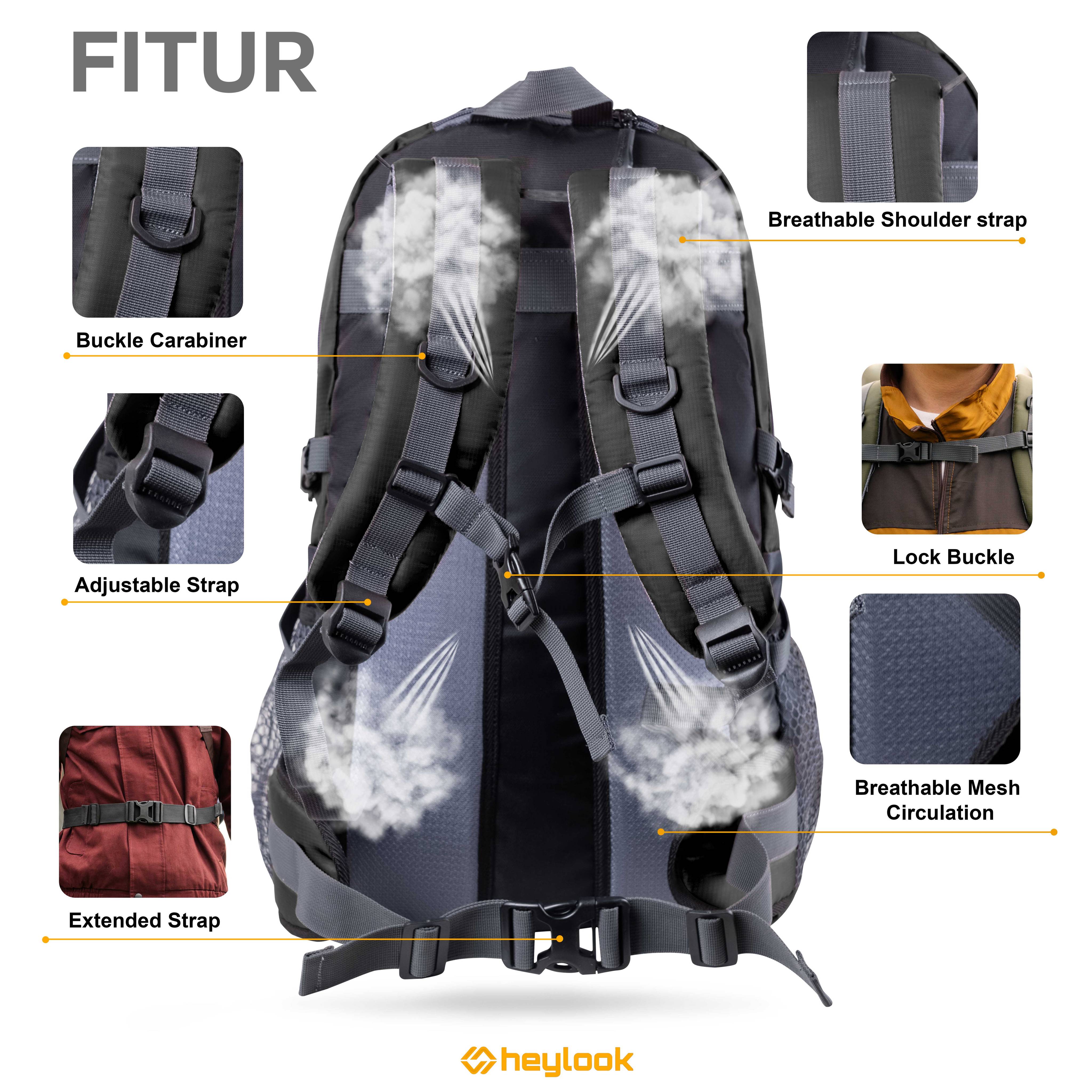 Backpack untuk travelling sale