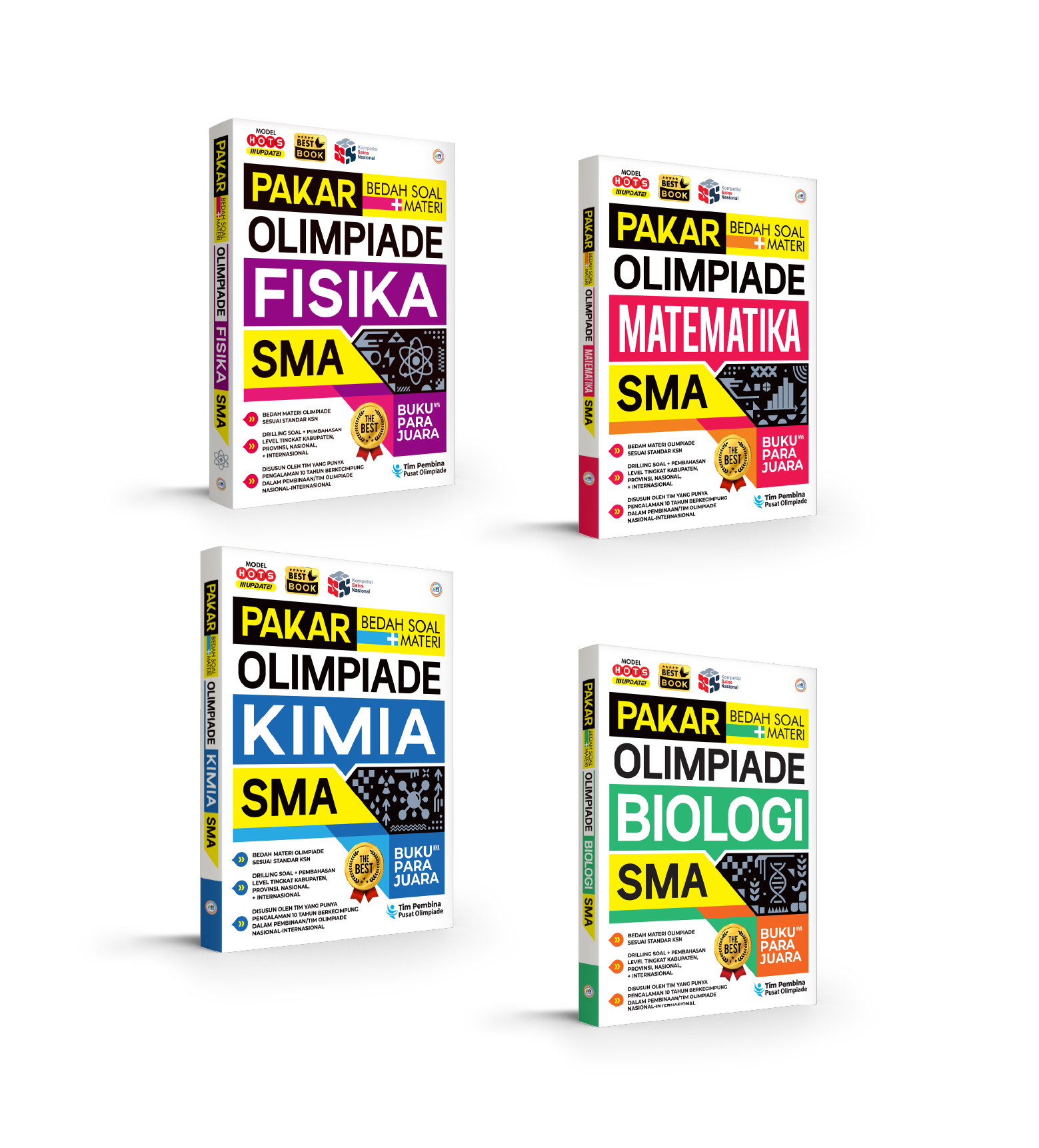 Jual BUKU KSN - OSN 2026 SOAL DAN MATERI SMA PAKAR BEDAH SOAL MATERI