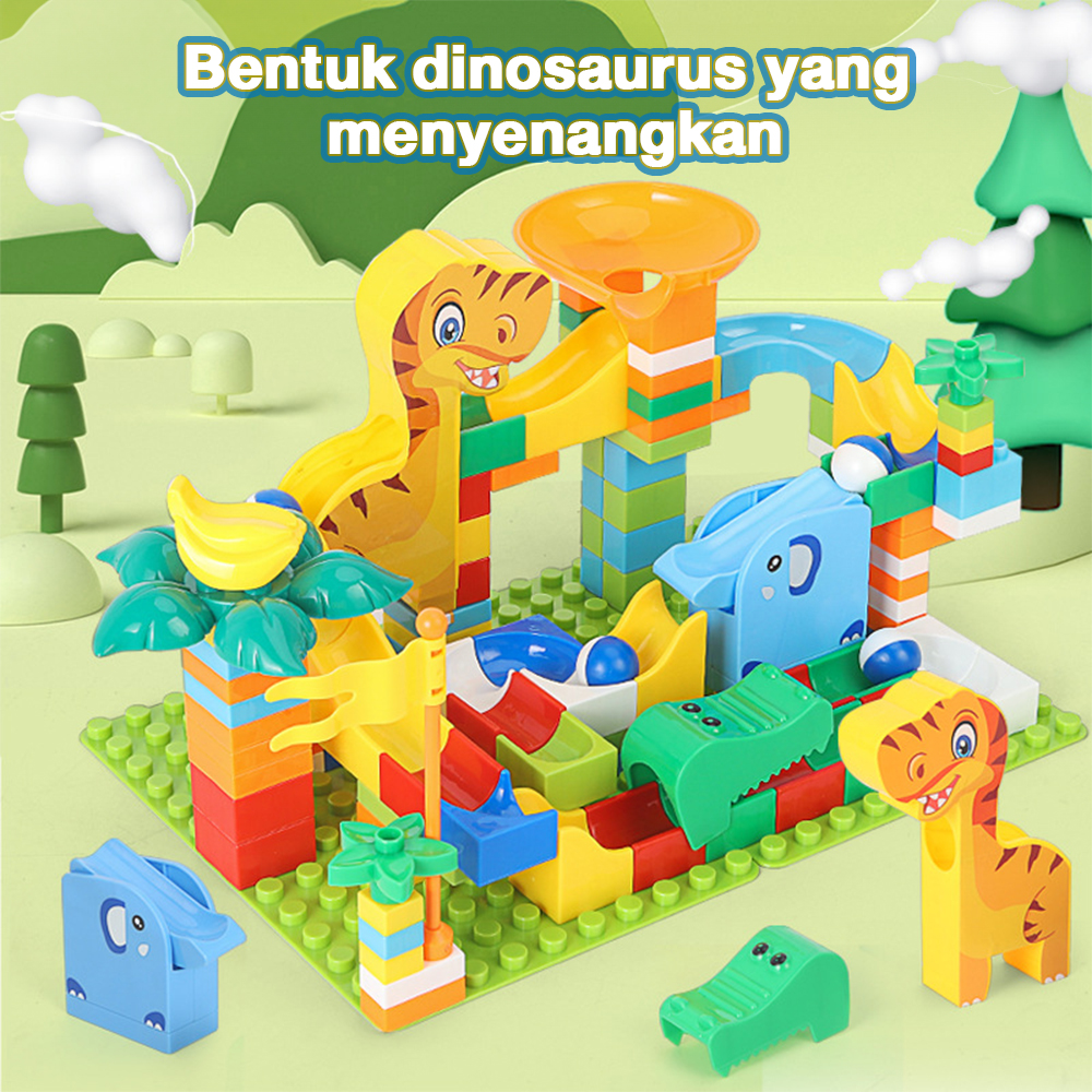 Jual Tatajoy Marble Run Building Blocks—Balok Susun Mainan Anak 3D