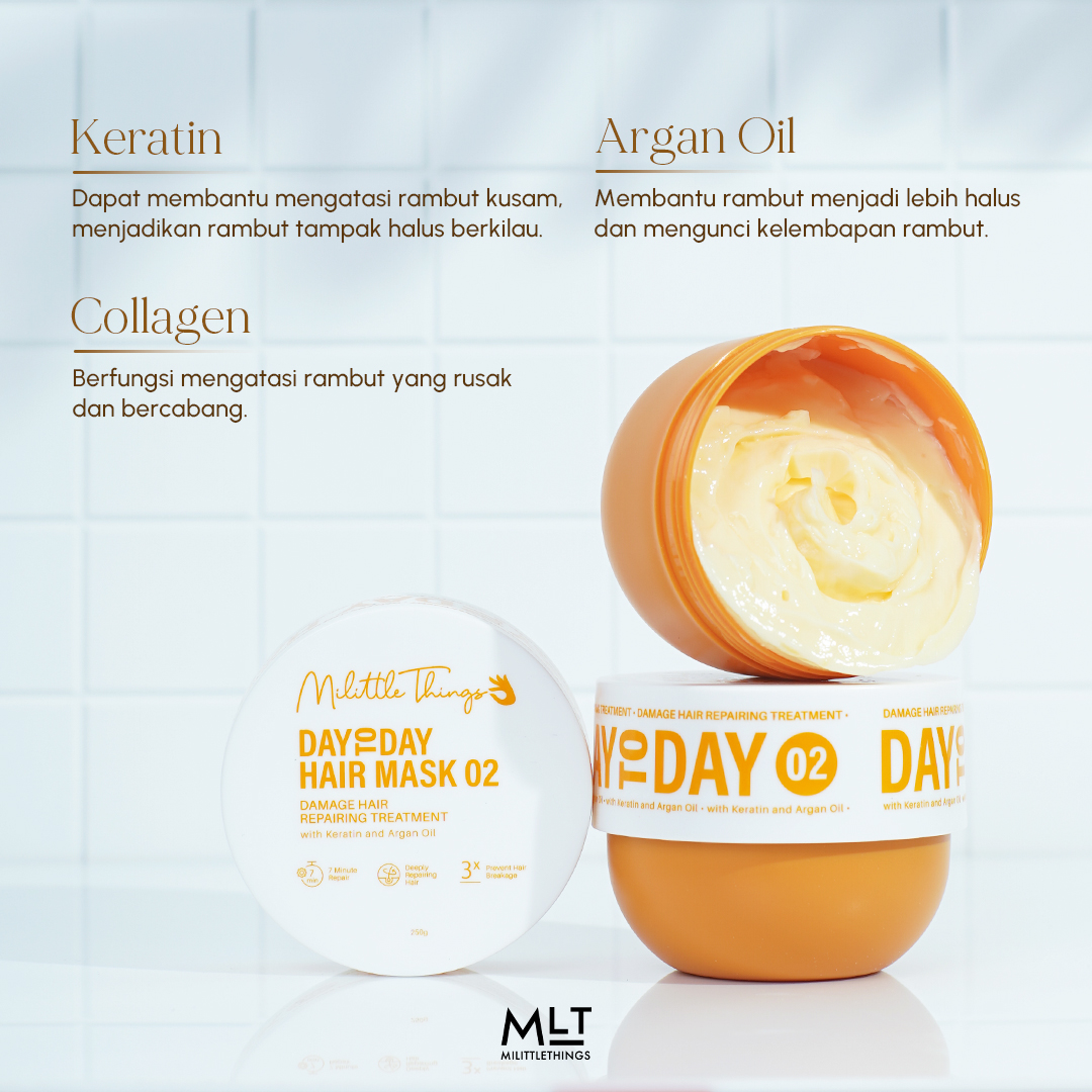 Jual Milittle Things Day To Day Hair Mask - Masker Rambut Halus Viral ...