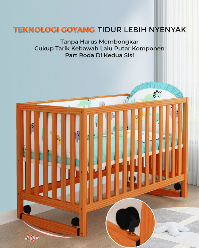 Jual box bayi / tempat tidur bayi / tempat tidur anak / ranjang bayi ...