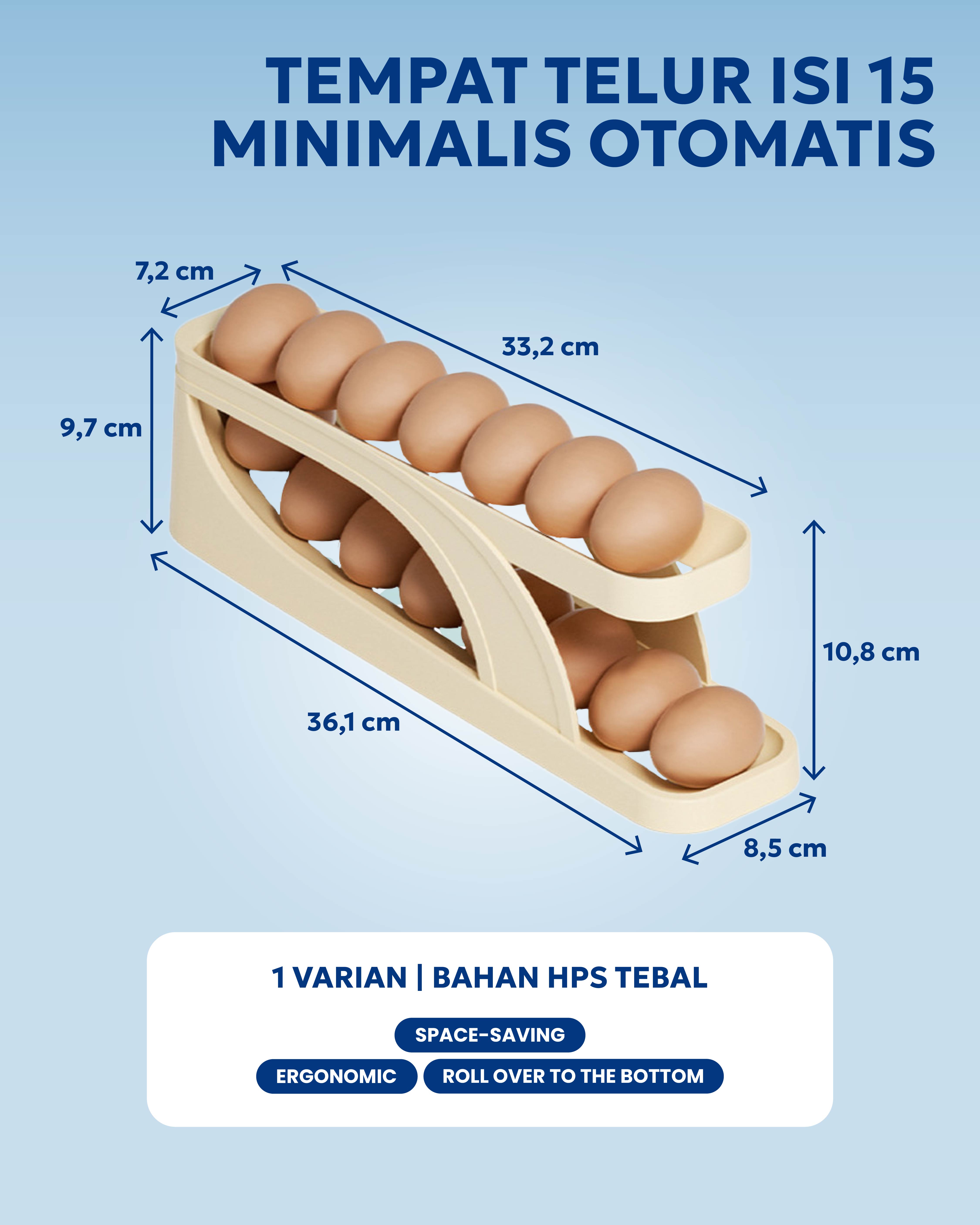 Jual Yooyee Tempat Penyimpanan Telur Tingkat Minimalis Rak Penyimpanan ...