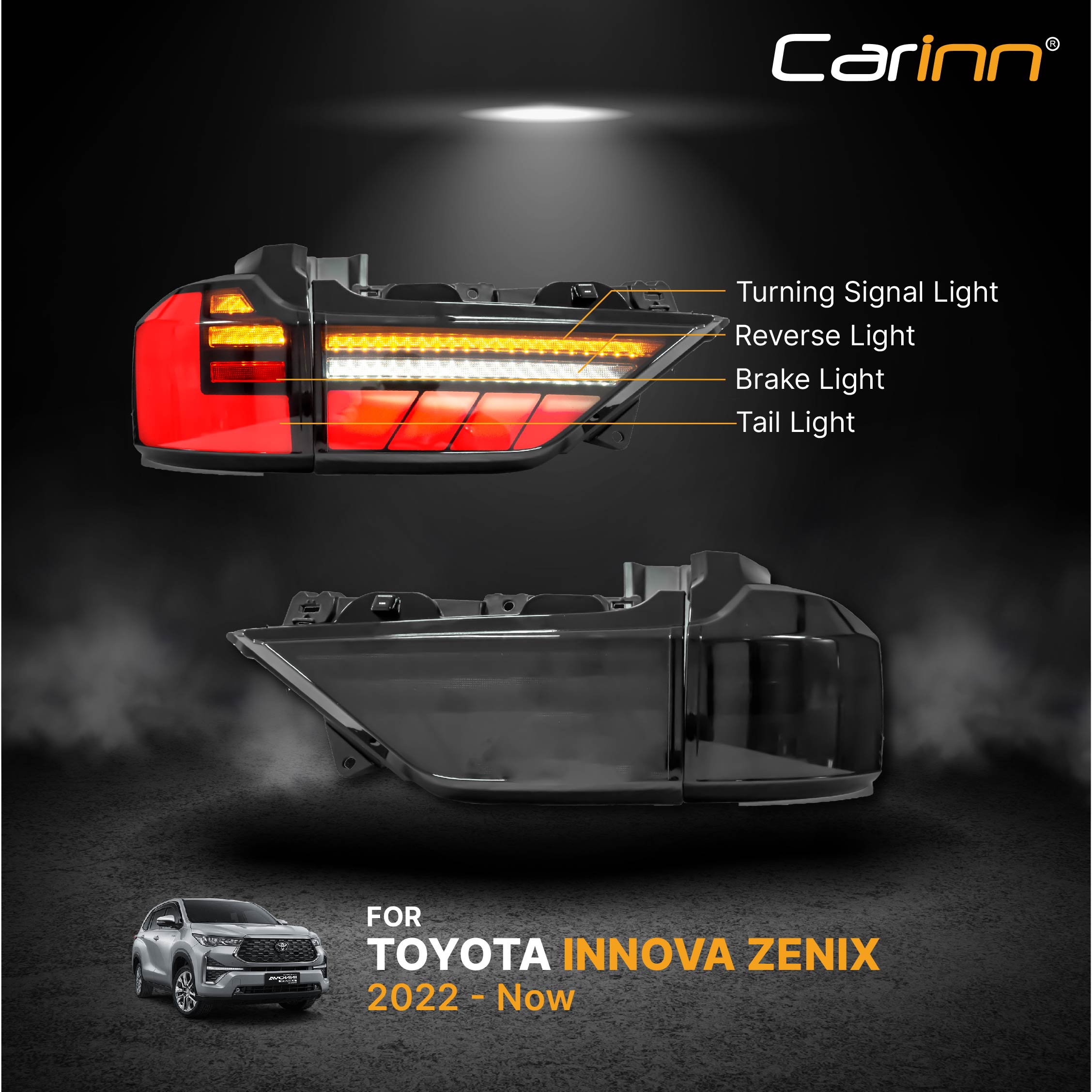 Jual Carinn Stop Lamp Lampu Belakang Toyota Innova Zenix 2022-On Lexus ...