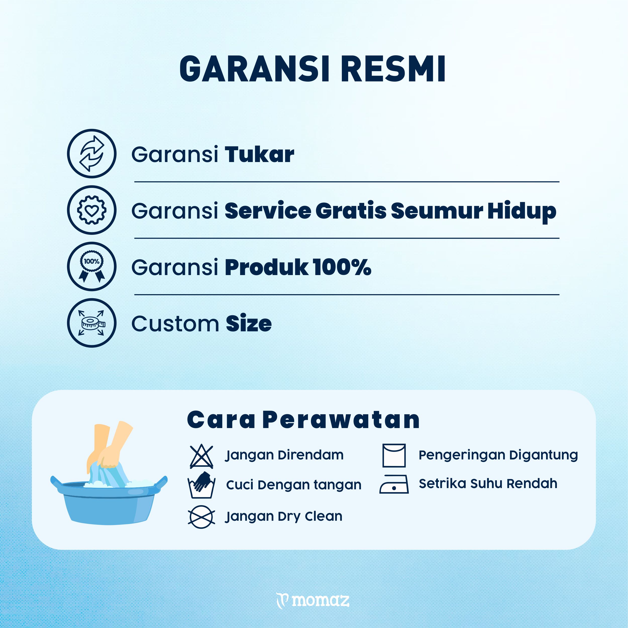 Jual Momaz Gendongan Bayi Newborn - Gendongan Mshape Bayi
