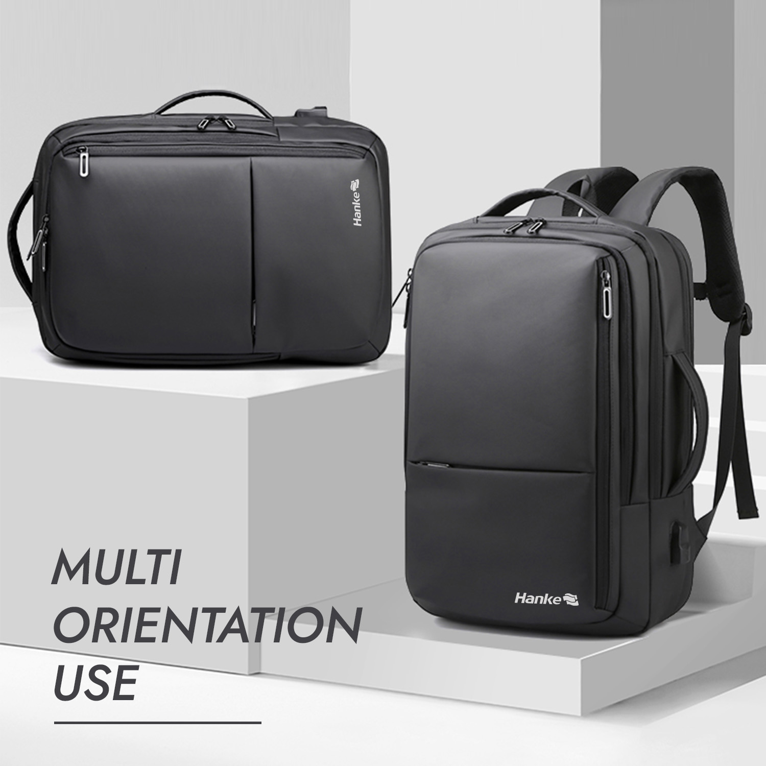 Jual Hanke Tas Ransel Laptop Laptop Backpack - BK2102 | Shopee Indonesia