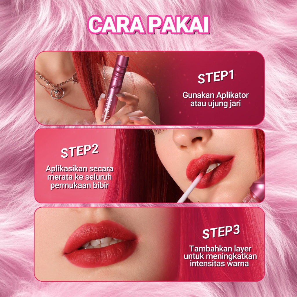 Jual Dazzle Me Ink Mousse Lip Cream/Lip Matte/Lip Velvet | Shopee Indonesia