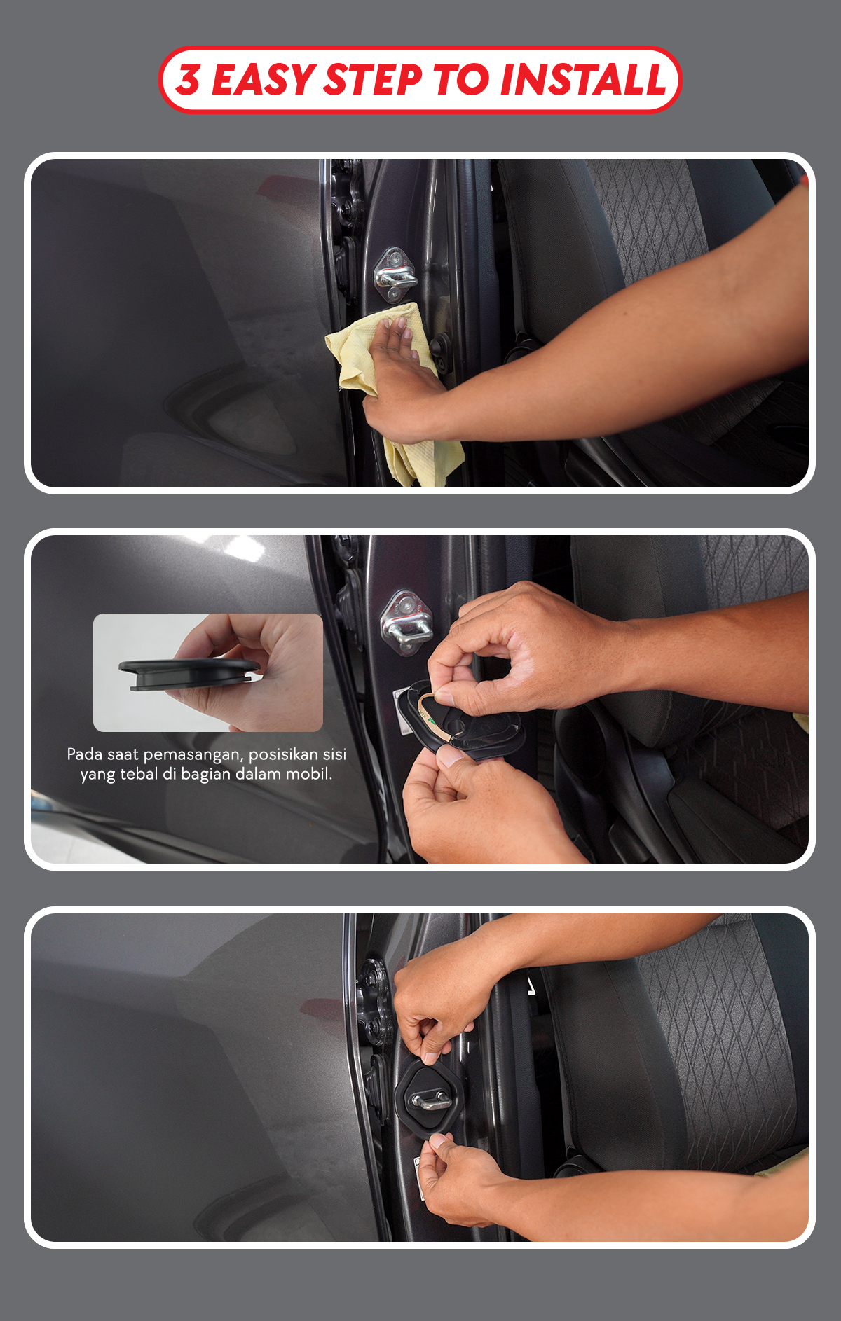 Jual Otoproject - Door Lock Absorber Series 003 For Daihatsu / Toyota ...