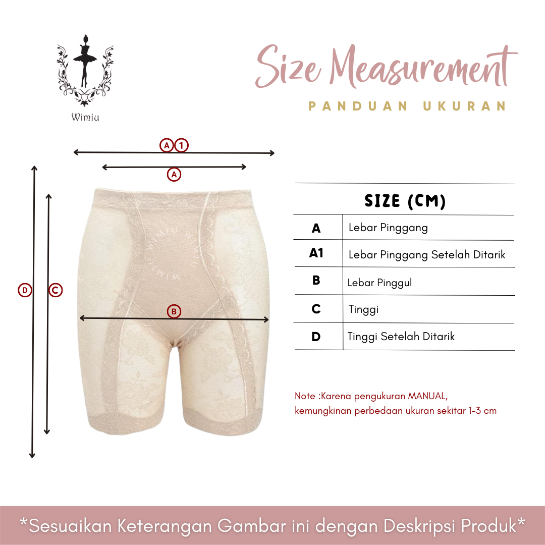 Jual Wimiu Celana Korset Sutra Anti Bakteri Wanita Korset Celana High ...