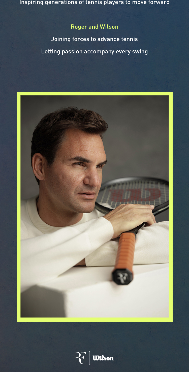 Jual [Roger Federer ] Wilson RF 01 Raket Tenis Performance Tennis ...