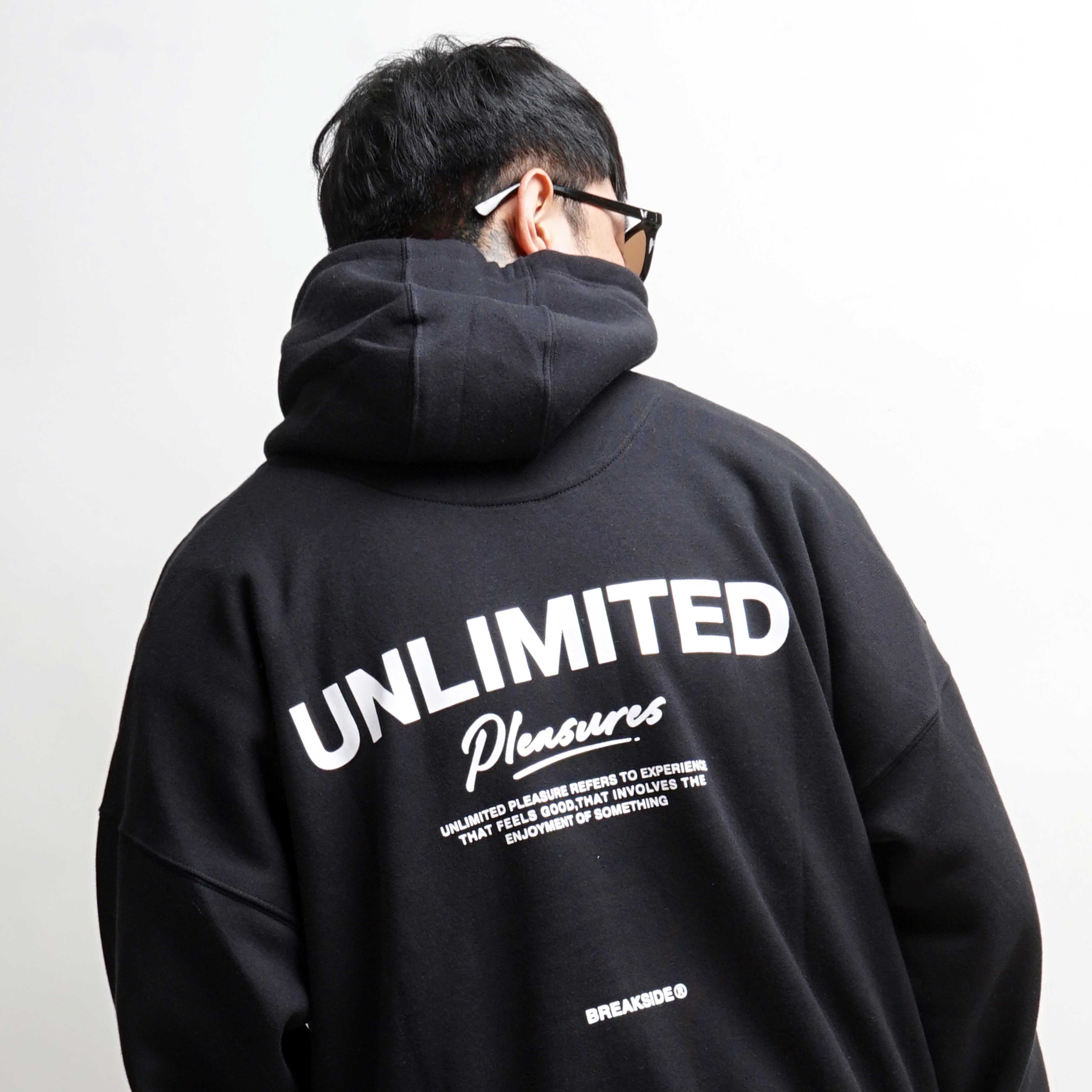 Jual Breakside Hoodie Oversized Enjoyment - Black Sweater Pria | Shopee ...