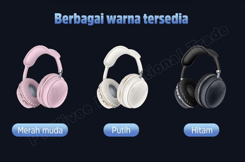 Jual ASTON Headphone Bluetooth Wireless Bass AT-TW162 Black Comfortable ...
