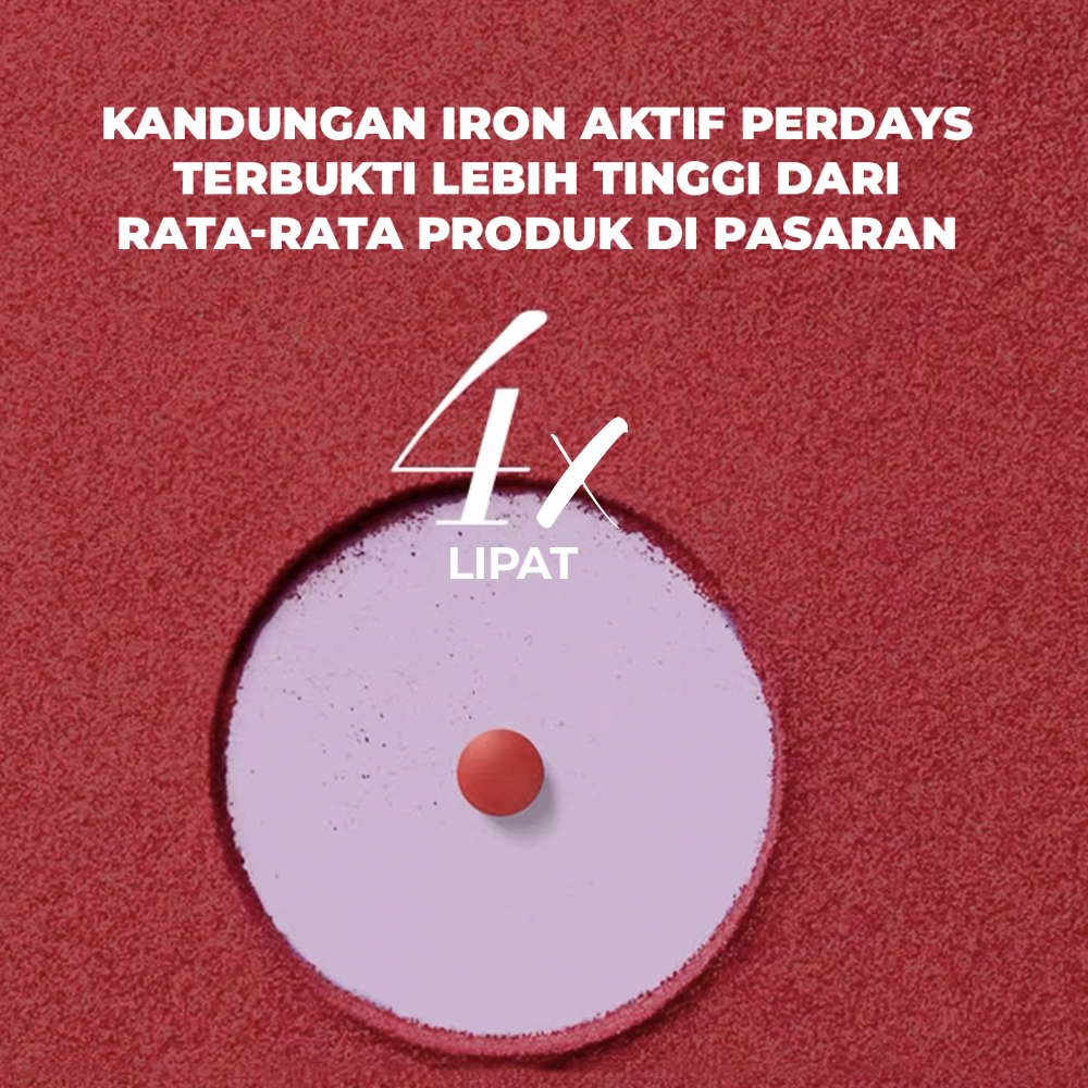 Jual Perdays Pregnancy Iron & Vitamin C + Calcium Complex Halal BPOM ...