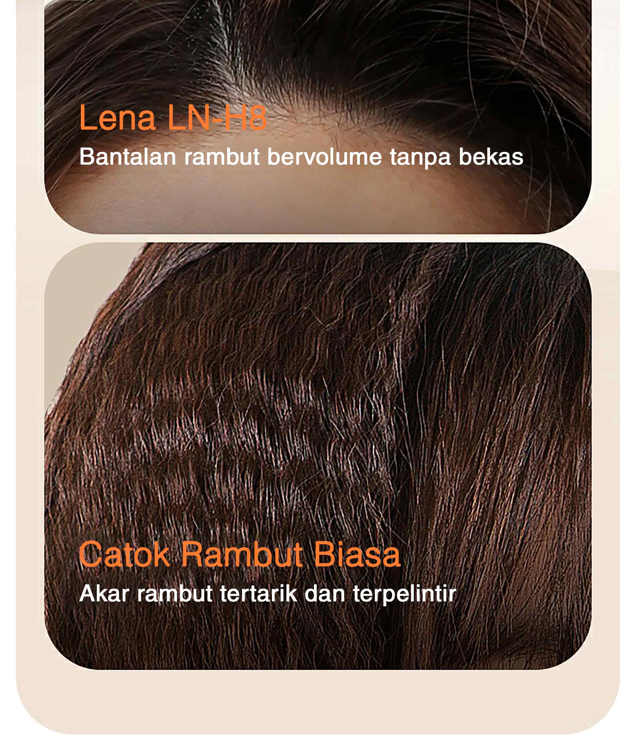 Jual Lena Root Lift Hair Styler LN-H8 - Catokan Rambut Anion Negative ...