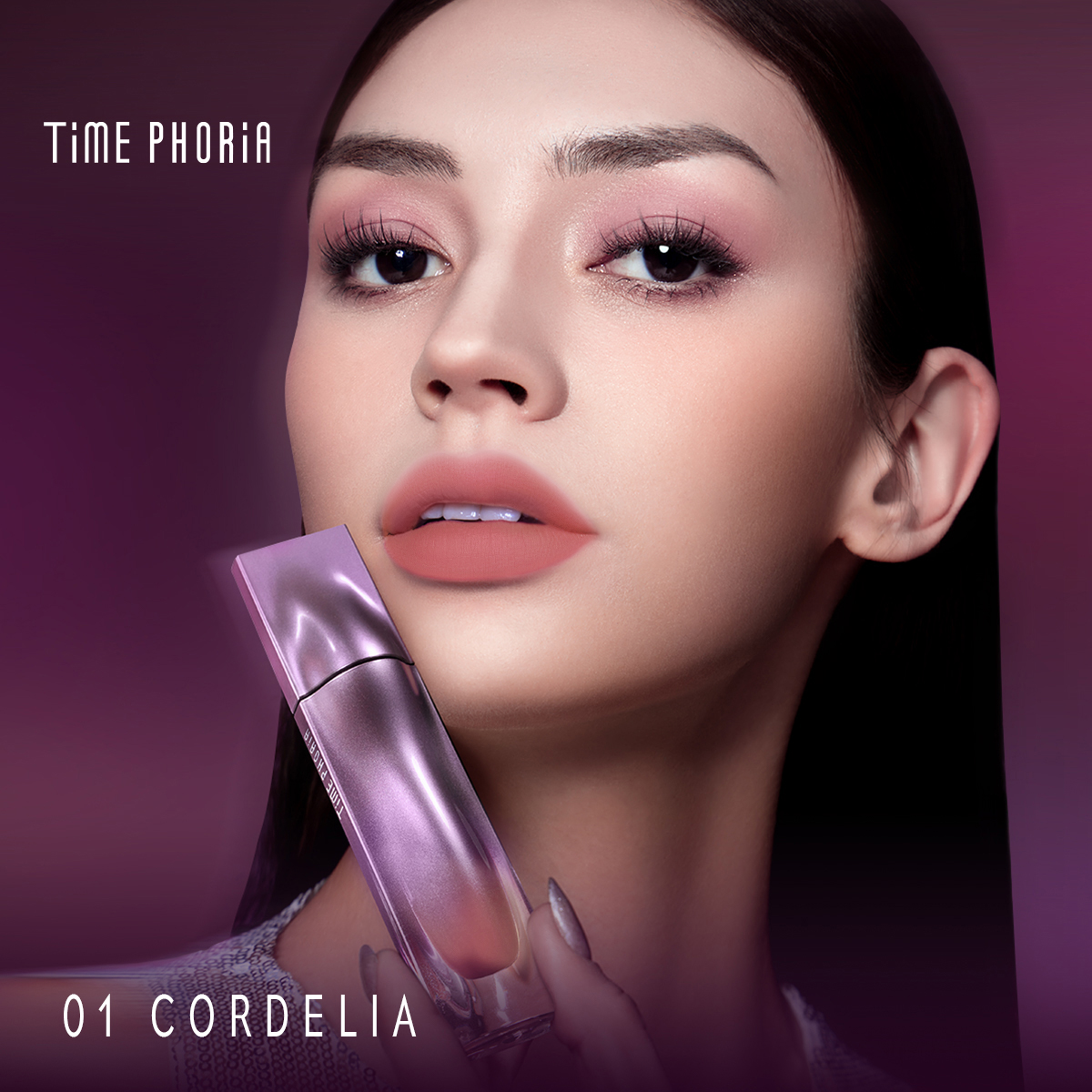 Jual TIME PHORIA-2/3 PCSNEBULA VELVET LIP CREAM 4ML| Lipstick Liptint ...