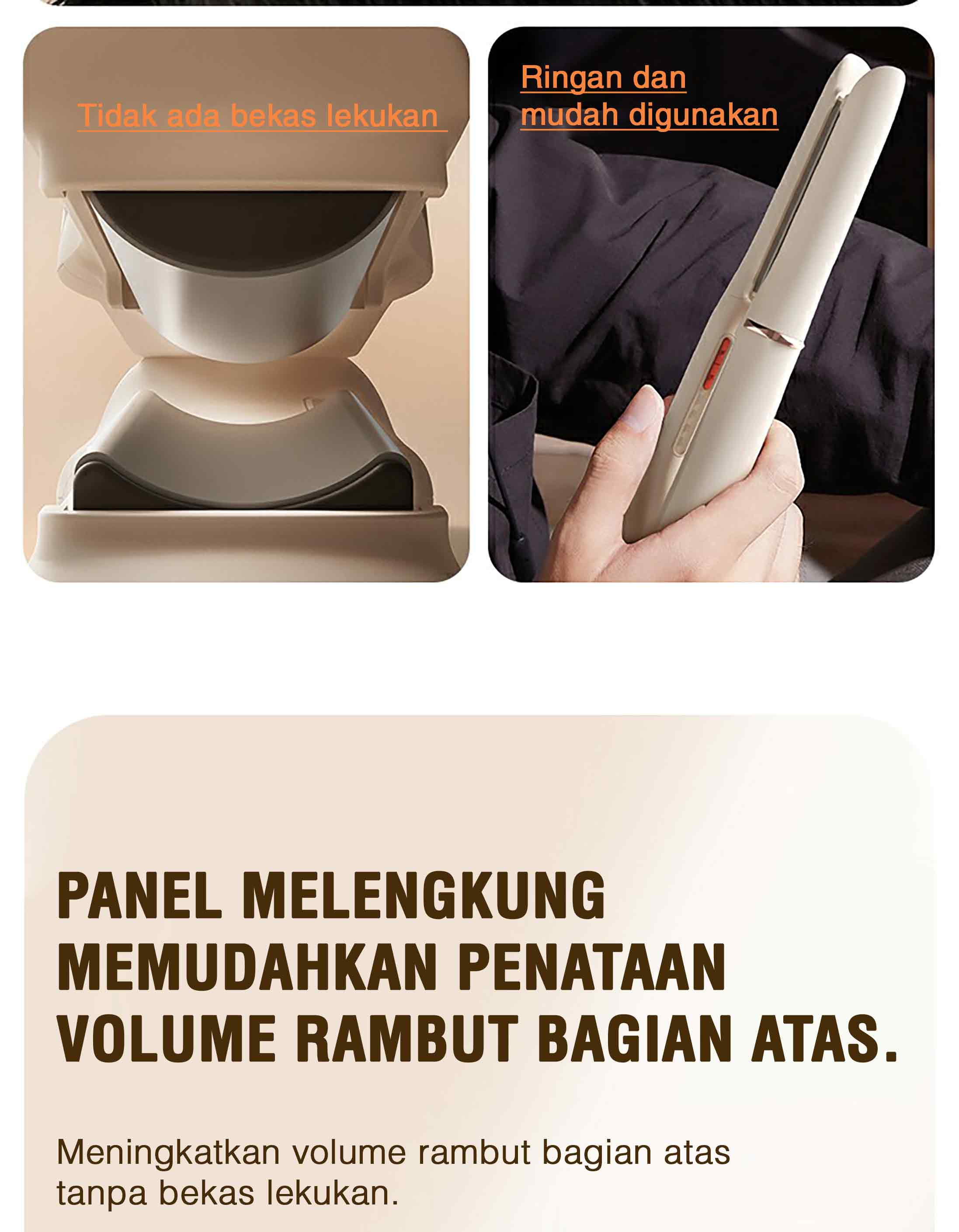 Jual Lena Root Lift Hair Styler LN-H8 - Catokan Rambut Anion Negative ...