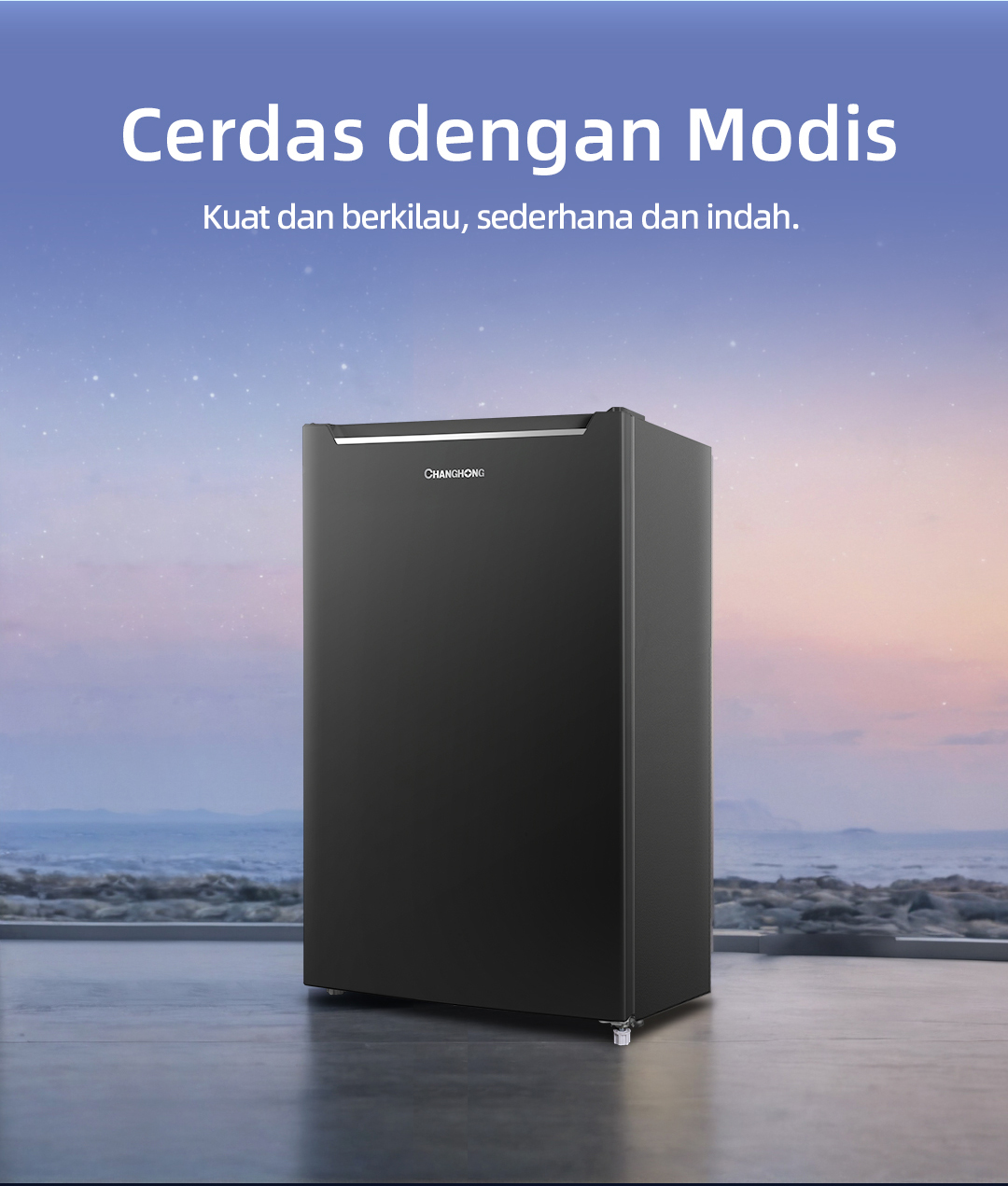 Jual TERLARIS Changhong Kulkas 1 pintu Lemari Es Kapasitas 100 Liter ...