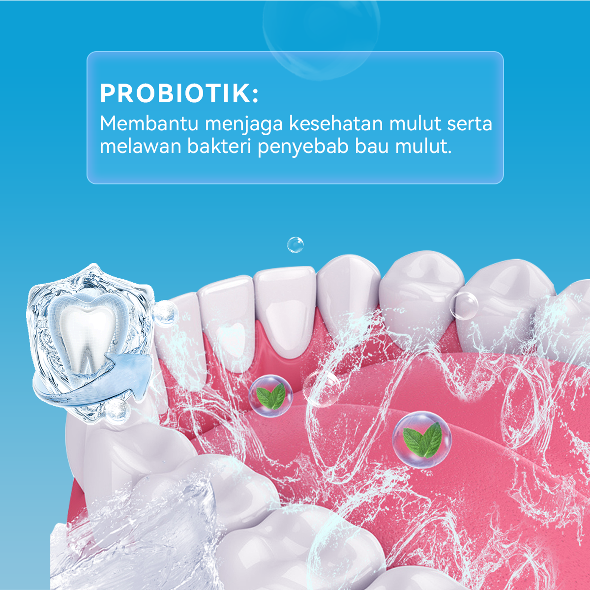 Jual MeToo Teeth Whitening Powder+ Lemon Whitening Mouthwash 100ml ...